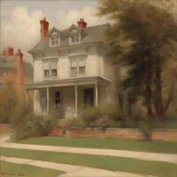 a house by Samuel Melton Fisher
