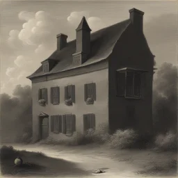 a house by Samuel van Hoogstraten