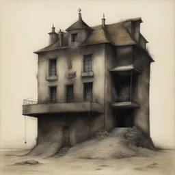 a house by Santiago Caruso