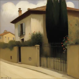 a house by Santiago Rusinol