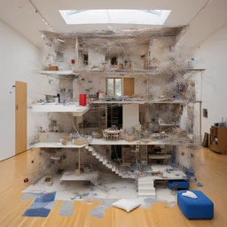 a house by Sarah Sze