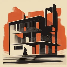 a house by Saul Bass