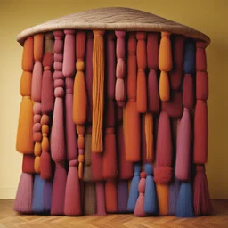 a house by Sheila Hicks