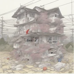 a house by Shintaro Kago