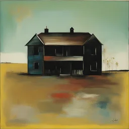 a house by Sidney Nolan