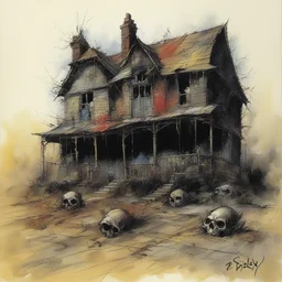 a house by Simon Bisley