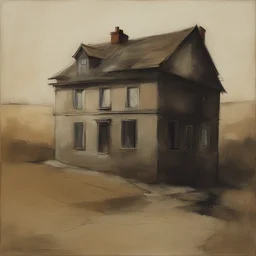 a house by Simon Hollósy