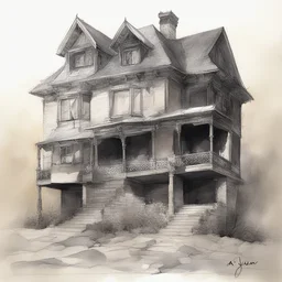 a house by Siya Oum