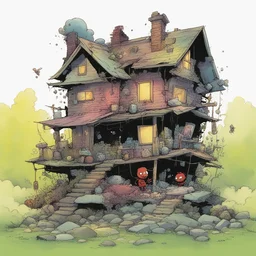 a house by Skottie Young