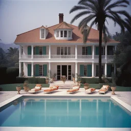 a house by Slim Aarons