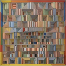 a house by Sol LeWitt