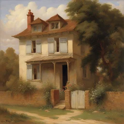 a house by Sophie Anderson