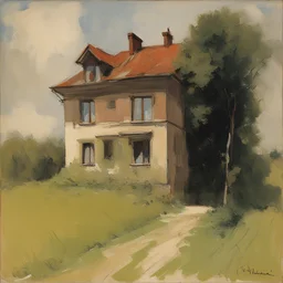 a house by Stanisław Ignacy Witkiewicz