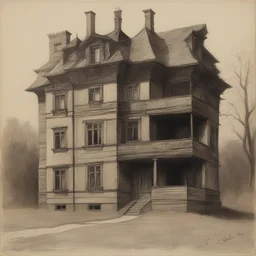 a house by Stanisław Szukalski