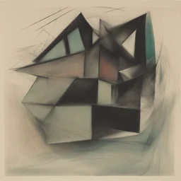 a house by Stanley William Hayter