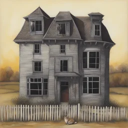 a house by Stephen Bissette