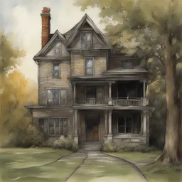 a house by Stephen Hickman