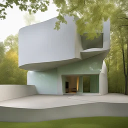 a house by Steven Holl