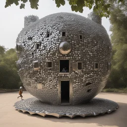 a house by Subodh Gupta