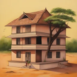 a house by Sudersan Pattnaik