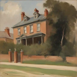 a house by Sydney Prior Hall