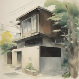 a house by Taiyō Matsumoto