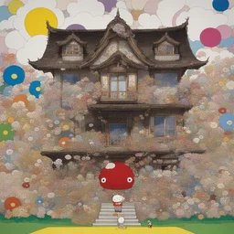 a house by Takashi Murakami