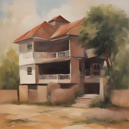 a house by Teophilus Tetteh