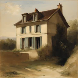 a house by Théodore Chassériau