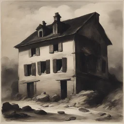 a house by Théodore Géricault