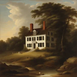 a house by Thomas Birch