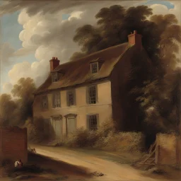 a house by Thomas Gainsborough
