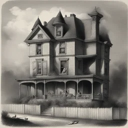 a house by Thomas Nast