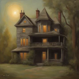 a house by Todd Lockwood