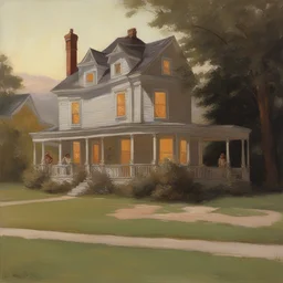 a house by Tom Lovell