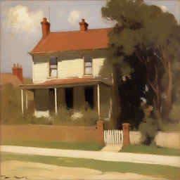 a house by Tom Roberts