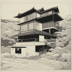 a house by Toshio Saeki
