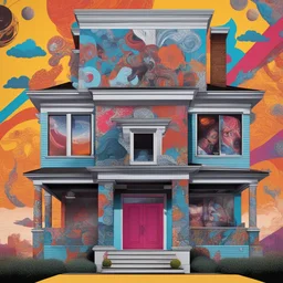 a house by Tristan Eaton