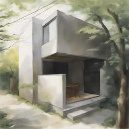 a house by Tsuchiya Koitsu