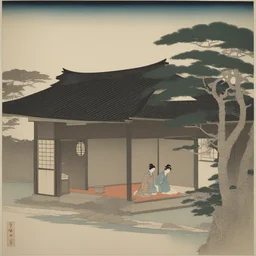 a house by Uemura Shoen
