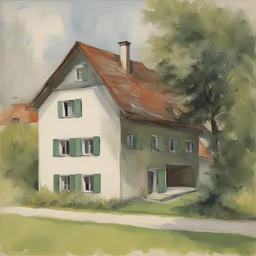 a house by Unica Zürn