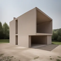 a house by Valerio Olgiati