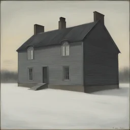 a house by ValheIm Hammershøi