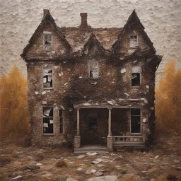 a house by Vik Muniz
