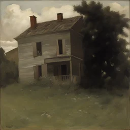 a house by Vincent Desiderio