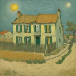 a house by Vincent van Gogh