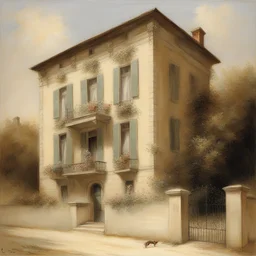 a house by Vittorio Matteo Corcos