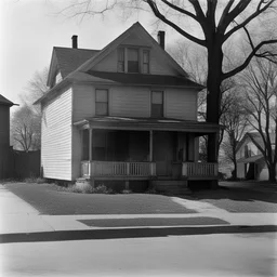 a house by Vivian Maier