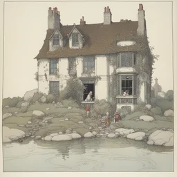 a house by W. Heath Robinson
