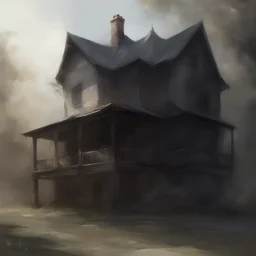 a house by WLOP